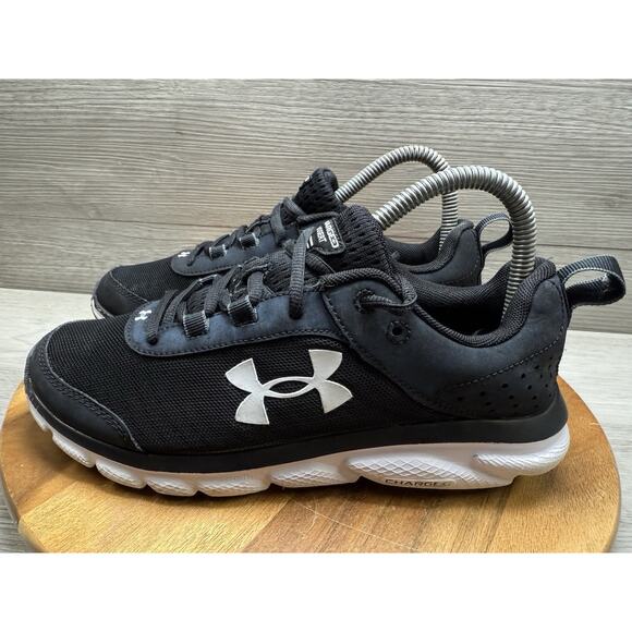 UNDER ARMOUR CHARGED ASSERT RUNNING SHOES 3021972-001 WOMEN'S 7 - Picture 2 of 9